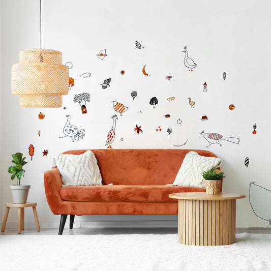 Mutual Love A set WALL DECAL