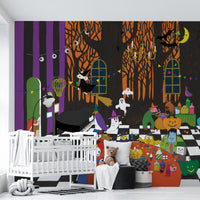 What is the Room Next Door Like? Halloween room MURAL