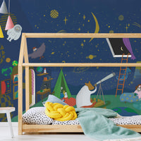 What is the Room Next Door Like? Starry sky room MURAL