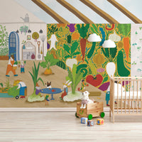 What is the Room Next Door Like? Home garden room MURAL